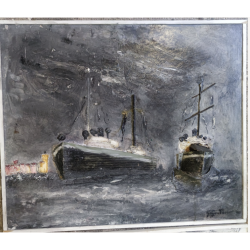 Bateaux gris Quai Ganteaume